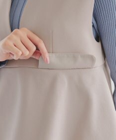 Tiaclasse 【安田美沙子さん着用】ペプラムジャンスカワンピース