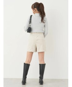 earth music&ecology やわらかタッチハイネックリブプルオーバー