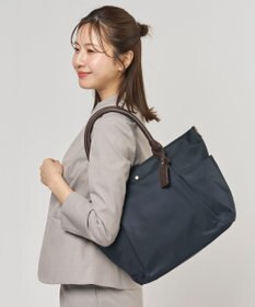 J.PRESS LADIES 【A4サイズ収納可】 ナイロン トート バッグ