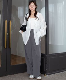 WEGO 【2026年春夏新作】シアーフードシャツ