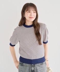 Green Parks ・ｓｗｉｎｇ　ｂｙ　マルチカラージャカードニット