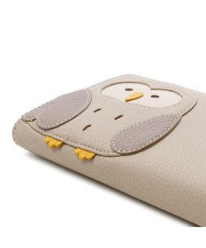 IBIZA アニマーダ　牛革　L字ファスナー長財布（フクロウ）