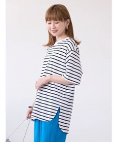 AMERICAN HOLIC 抗菌防臭＋ＵＶカット裾ラウンドカットチュニック