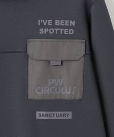 PW CIRCULUS 【MEN】ポケット 長袖 モックネック シャツ