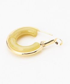 ANY 【WEB限定】マーブルリングピアス（両耳用）