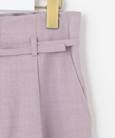 ANY SIS 【セットアップ対応】リネンライク ワイドパンツ