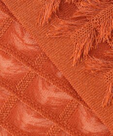 自由区 S 【セットアップ対応・洗える】シアーカットジャカード ニット