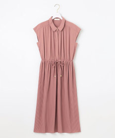 ANY SIS 【接触冷感・吸水速乾・UVケア】エアリードレープスムースプリーツ ワンピース