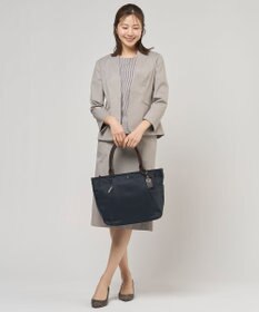 J.PRESS LADIES 【A4サイズ収納可】 ナイロン トート バッグ
