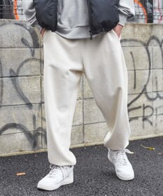 WEGO ピグメントロゴスウェットパンツ