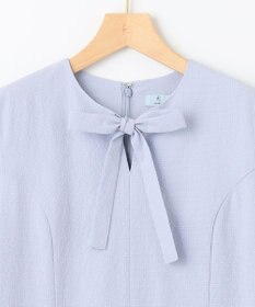 組曲 サッカーストレッチ ボウタイワンピース