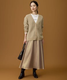 自由区 L 【カタログ掲載】シャイニーギャザー スカート