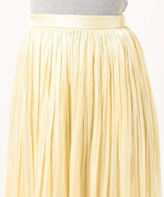 ANY L 【洗える】シャイニーサテン スカート