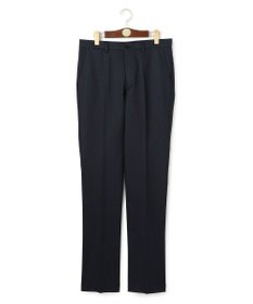 J.PRESS MEN 洗練されたシルエットと機能美【ストレッチ】トリコチン ステムテーパードパンツ