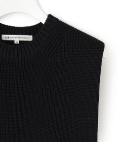 23区 【洗える】コットンポリエステルリリヤーン ニットベスト