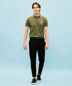 23区GOLF 【MEN】ハニカム鹿子 半そでポロシャツ