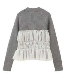 Green Parks ・ｓｗｉｎｇ　ｂｙ　ビスチェレイヤーハイネックニット