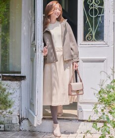 ANY SIS ウールライクショート アウター