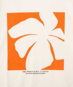 CRAFT STANDARD BOUTIQUE フラワープリントグラフィックＴシャツ