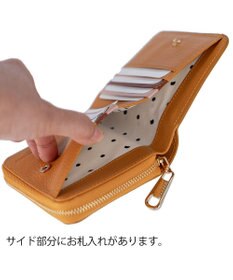 tsumori chisato CARRY ネコおこし ラウンドファスナー2つ折り財布