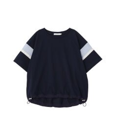 AMERICAN HOLIC 異素材ラインプルオーバー