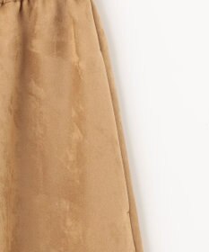 自由区 L 【洗える】ライトスエード キュロット