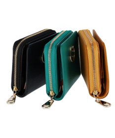 tsumori chisato CARRY ネコおこし ラウンドファスナー2つ折り財布