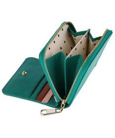 tsumori chisato CARRY ネコおこし ラウンドファスナー2つ折り財布