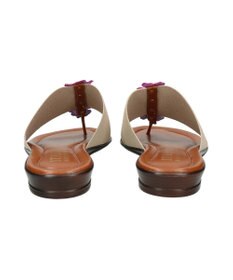 INTER-CHAUSSURES 【ITALIAN SHOEMAKERS】センターフラワートングサンダル