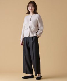 ANY 【手洗い可】パールカーディガン