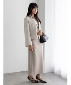 Te chichi ドレープ I ラインワンピース【AOYAMA FASHION ASSOCIATION × Te chichi】