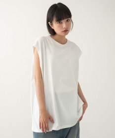 WEGO 【ユニセックス着用ITEM/MLサイズ展開/綿100%】スリーブレスコットンT