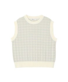 CRAFT STANDARD BOUTIQUE リンクスチェックニットベスト