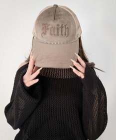 WEGO チェーンベロアメッシュキャップ