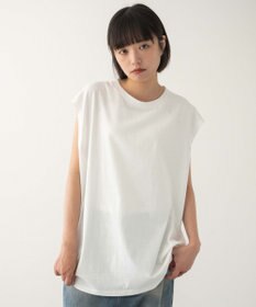 WEGO 【ユニセックス着用ITEM/MLサイズ展開/綿100%】スリーブレスコットンT