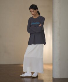 CRAFT STANDARD BOUTIQUE ダルサテンIラインスカート