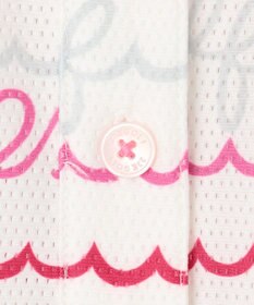 23区GOLF 【WOMEN】ウェーブロゴプリントノースリーブシャツ