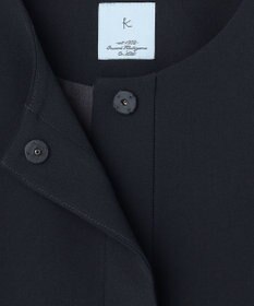 組曲 L 【KUMIKYOKU NAVY】コンフォータブルドレープ ジレ