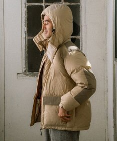 KWD 【日本製/高品質ダウン】BOX DOWN JACKET ダウンジャケット