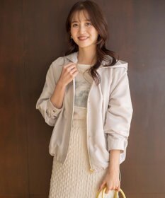 ANY SIS S 【撥水・UVカット・花粉ガード】2WAYラグランフーディ ブルゾン