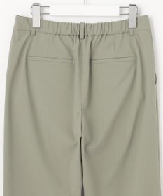 J.PRESS LADIES 【洗える】マイクロタイプライターストレッチ テーパード パンツ