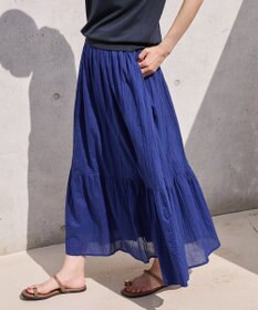 AMERICAN HOLIC ボイルクリンクルティアードスカート