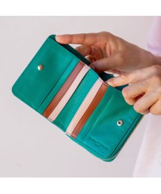 tsumori chisato CARRY ネコおこし ラウンドファスナー2つ折り財布