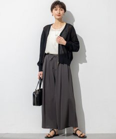 23区 【洗える】ライトシアーニット ブルゾン