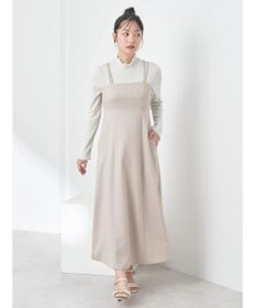 earth music&ecology ダブルストラップキャミワンピース