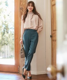 ANY SIS 【蓄熱効果】サーモトロン 2WAYストレッチ テーパードパンツ