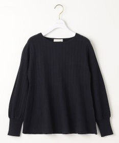 ANY SIS L 【洗える】ペプラム ニット