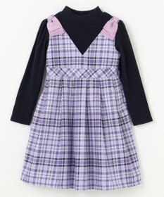 ANY KIDS ドッキングチェックワンピース