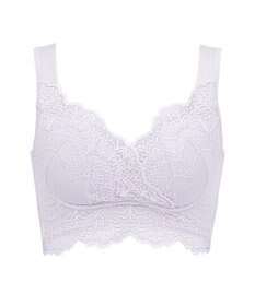 BRADELIS New York 【BRADELIS Me / ノンワイヤー・バストアップ】レーシィオールインワンブラ 日中も就寝時も快適に補正するブラ