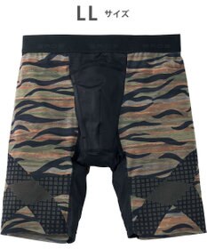 WACOAL MEN ボクサーパンツ【CROSSWALKER】はいて歩いてカロリー消費アップをめざそう！ムレ軽減設計 前開き スパッツ ロング丈 GX6007 /ブロス バイ ワコールメン